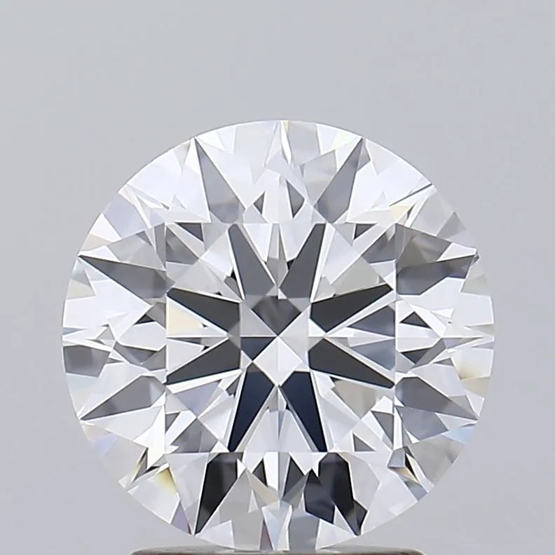 2.50ct Round Lab Grown Diamond (Colour E, Clarity IF, Cut ID, IGI Certified)