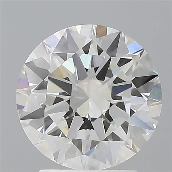 2.50ct Round Lab Grown Diamond (Colour E, Clarity VVS1, Cut EX, IGI Certified)