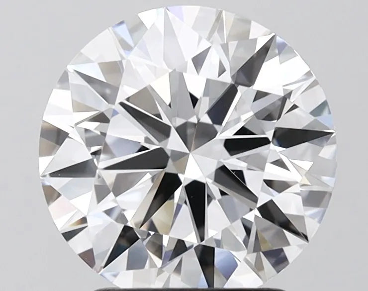 2.50ct Round Lab Grown Diamond (Colour F, Clarity VVS1, Cut ID, IGI Certified)