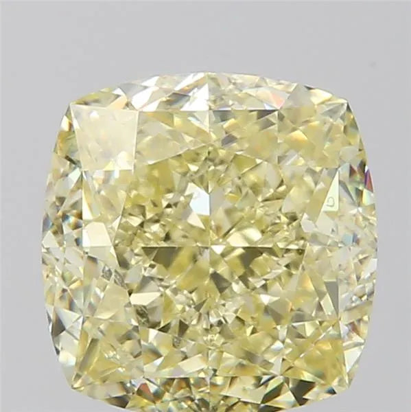 2.51ct Cushion brilliant Natural Diamond (Colour Fancy Yellow, Clarity VS1, GIA Certified)