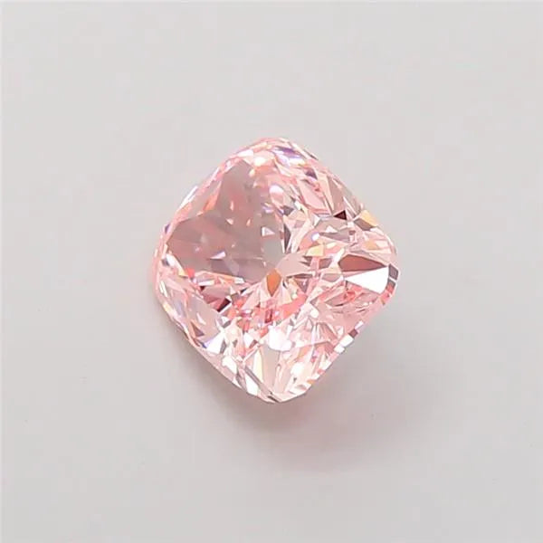 2.51ct Cushion modified Lab Grown Diamond (Colour Fancy Vivid Pink, Clarity VS1, IGI Certified)
