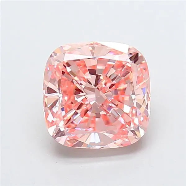 2.51ct Cushion modified Lab Grown Diamond (Colour Fancy Vivid Pink, Clarity VS2, IGI Certified)