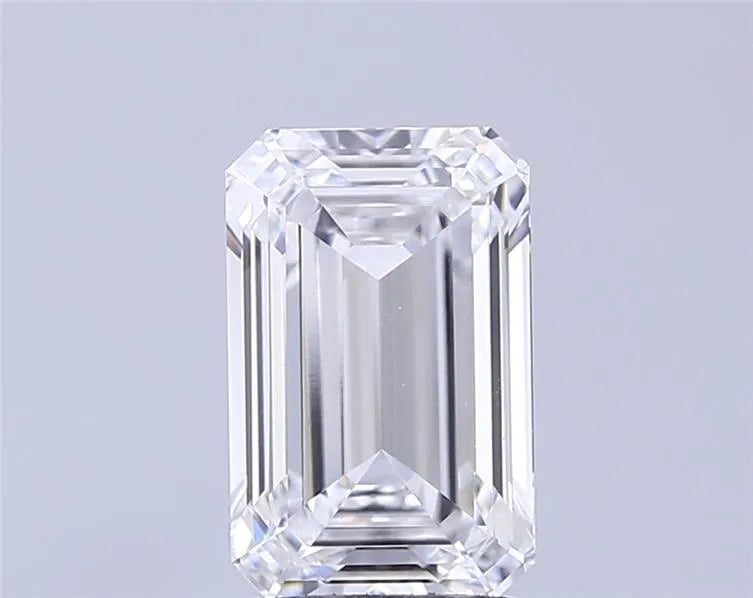 2.51ct Emerald Lab Grown Diamond (Colour D, Clarity IF, IGI Certified)