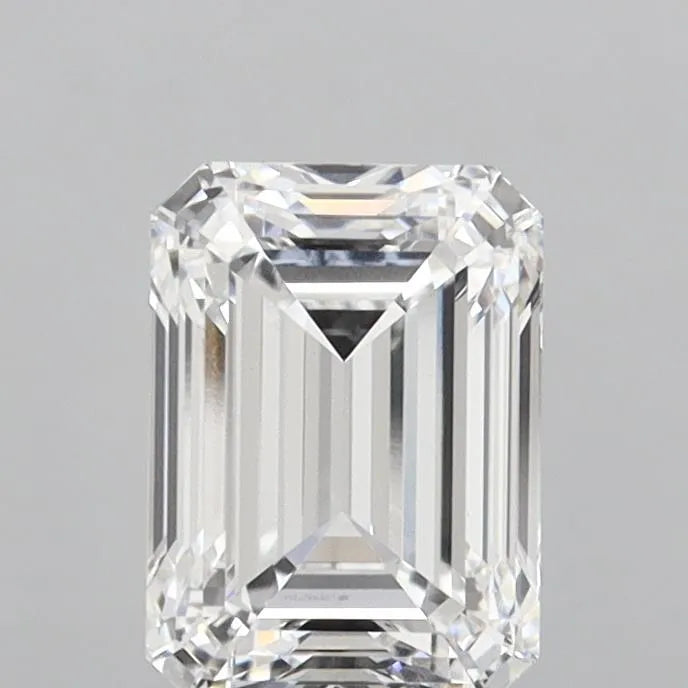 2.51ct Emerald Lab Grown Diamond (Colour D, Clarity VVS1, IGI Certified)