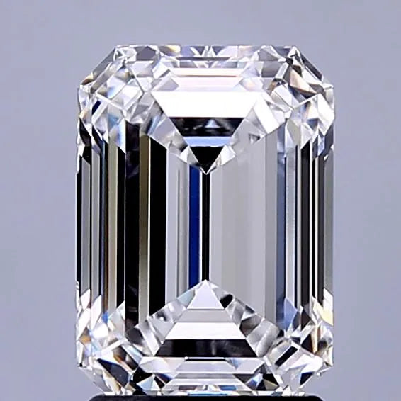 2.51ct Emerald Lab Grown Diamond (Colour D, Clarity VVS1, IGI Certified)