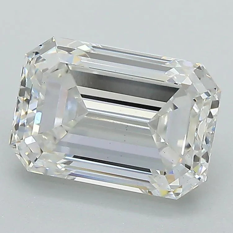2.51ct Emerald Lab Grown Diamond (Colour E, Clarity VS2, IGI Certified)