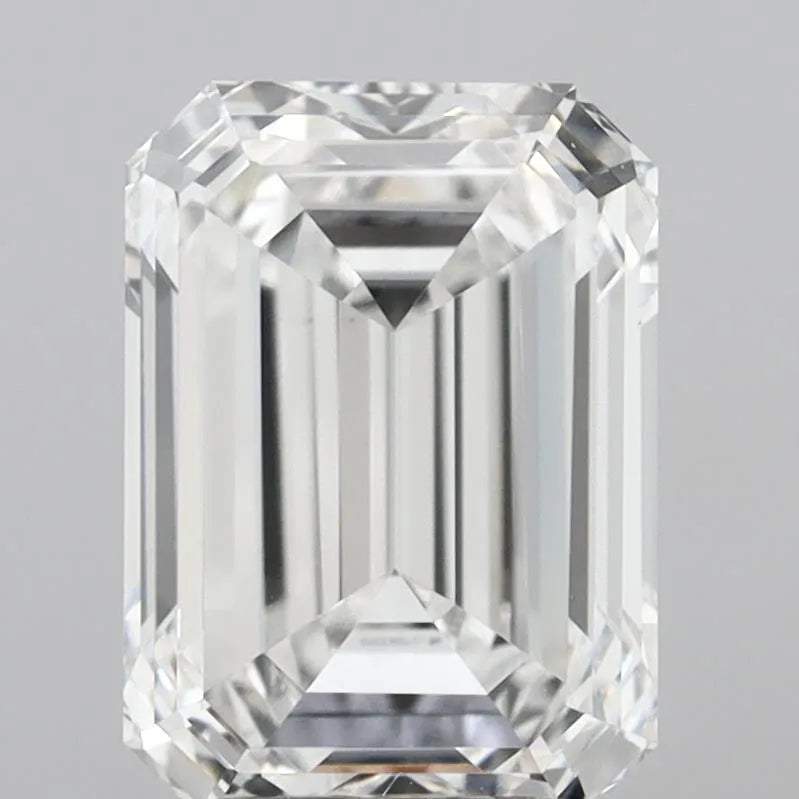 2.51ct Emerald Lab Grown Diamond (Colour E, Clarity VVS1, IGI Certified)