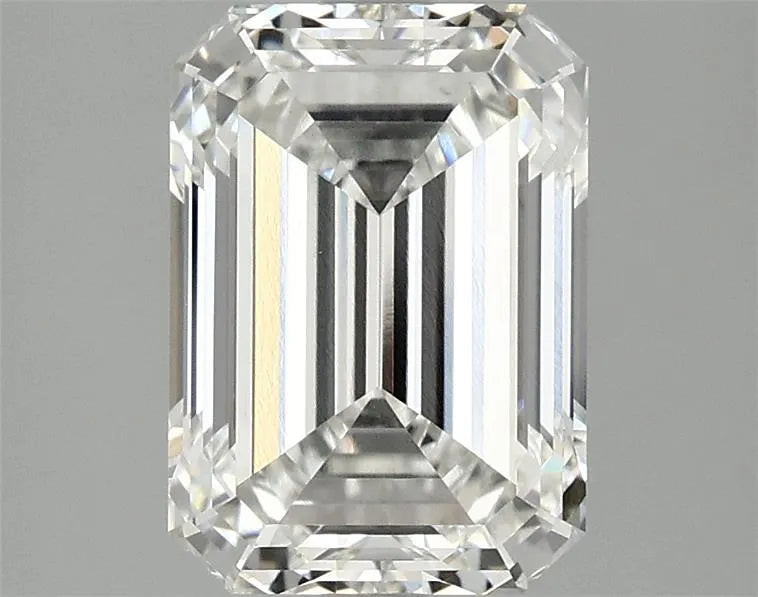 2.51ct Emerald Lab Grown Diamond (Colour F, Clarity VVS2, IGI Certified)