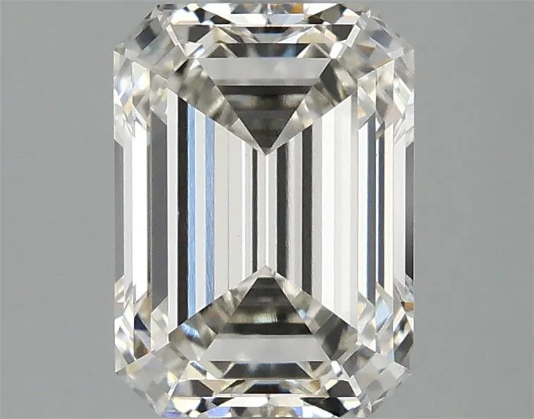 2.51ct Emerald Lab Grown Diamond (Colour H, Clarity VVS2, IGI Certified)