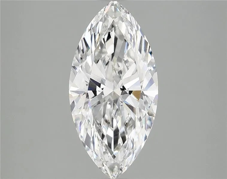 2.51ct Marquise Lab Grown Diamond (Colour F, Clarity VVS2, IGI Certified)