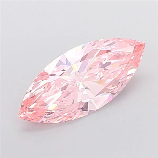 2.51ct Marquise Lab Grown Diamond (Colour Fancy Intense Pink, Clarity VVS2, IGI Certified)