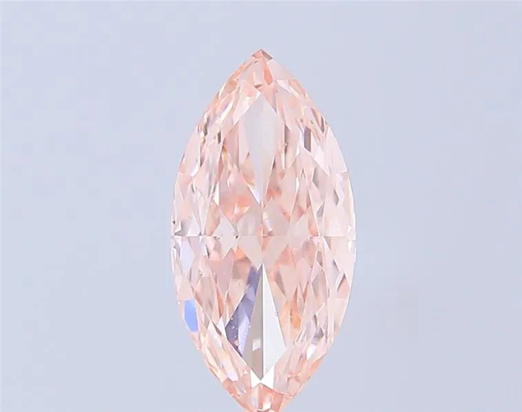 2.51ct Marquise Lab Grown Diamond (Colour Fancy Pink, Clarity VS2, IGI Certified)