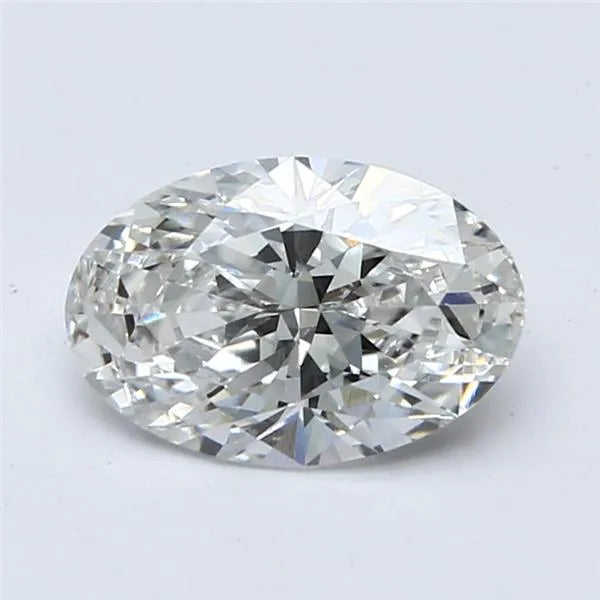 2.51ct Oval Lab Grown Diamond (Colour E, Clarity VS2, GIA Certified)