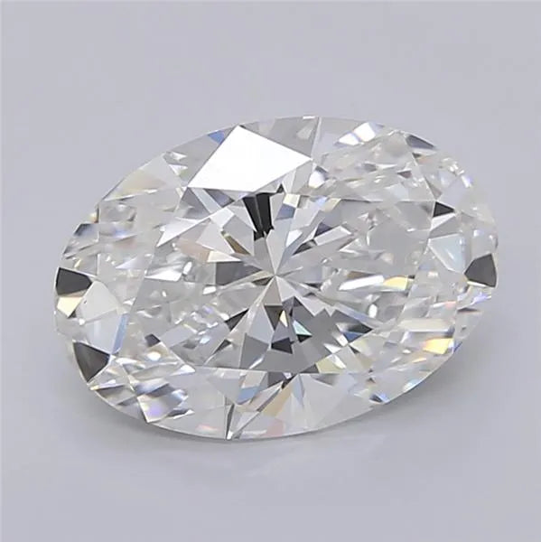 2.51ct Oval Lab Grown Diamond (Colour E, Clarity VVS2, IGI Certified)
