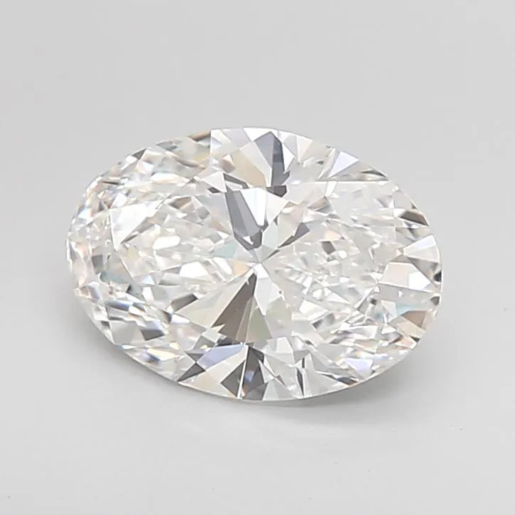 2.51ct Oval Lab Grown Diamond (Colour E, Clarity VVS2, IGI Certified)