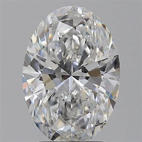 2.51ct Oval Lab Grown Diamond (Colour E, Clarity VVS2, IGI Certified)