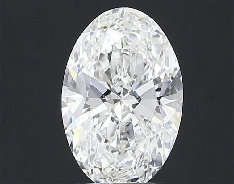 2.51ct Oval Lab Grown Diamond (Colour F, Clarity VVS2, IGI Certified)