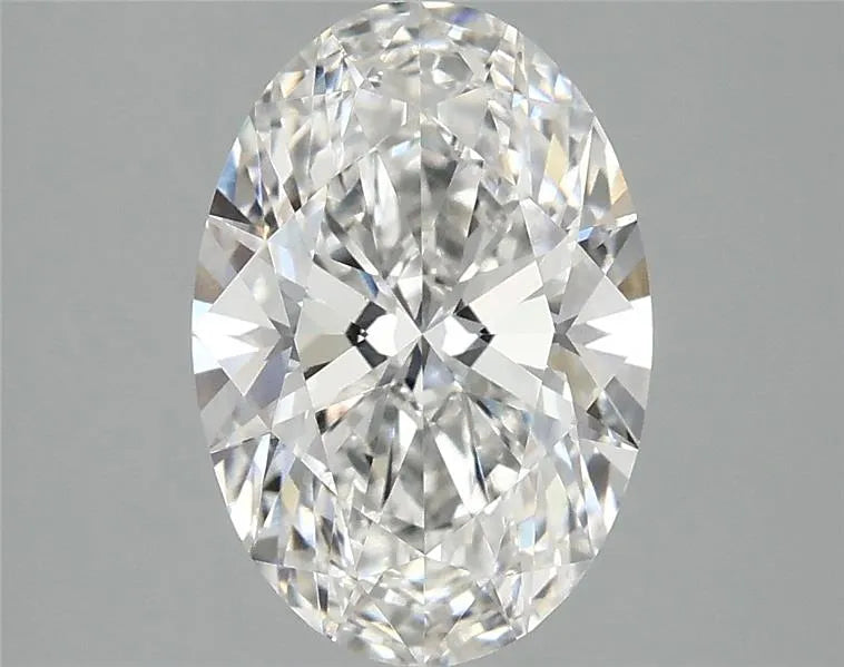 2.51ct Oval Lab Grown Diamond (Colour F, Clarity VVS2, IGI Certified)