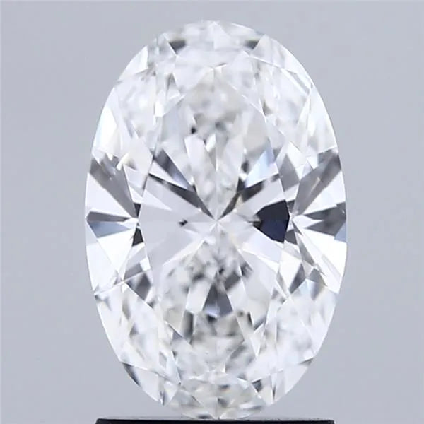 2.51ct Oval Lab Grown Diamond (Colour F, Clarity VVS2, IGI Certified)