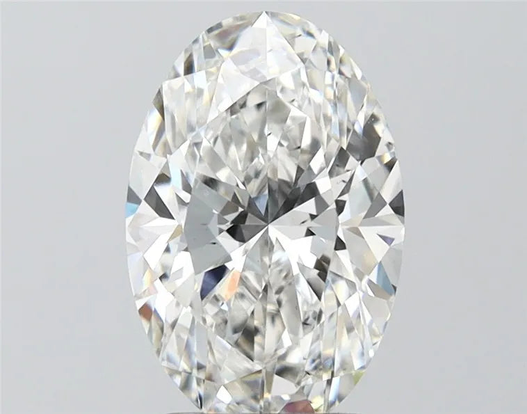 2.51ct Oval Lab Grown Diamond (Colour G, Clarity VS2, IGI Certified)