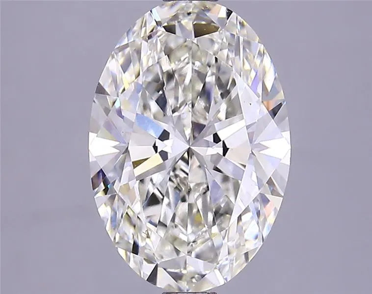 2.51ct Oval Lab Grown Diamond (Colour H, Clarity VVS2, IGI Certified)
