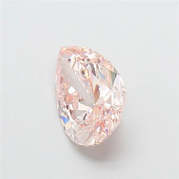 2.51ct Pear Lab Grown Diamond (Colour Fancy Intense Pink, Clarity VS1, IGI Certified)