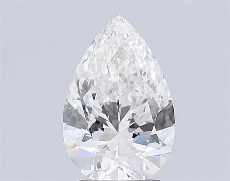 2.51ct Pear Lab Grown Diamond (Colour G, Clarity VVS2, IGI Certified)