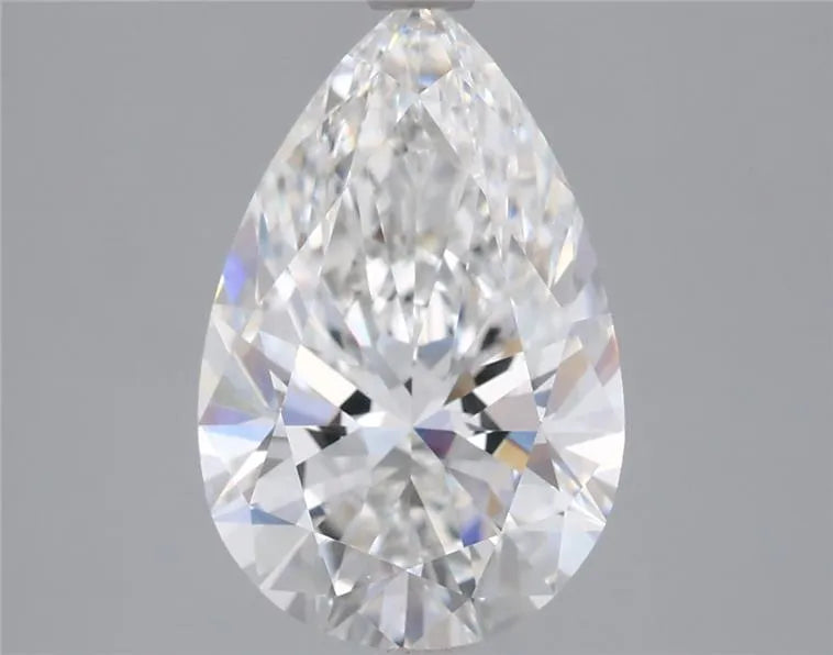 2.51ct Pear Lab Grown Diamond (Colour G, Clarity VVS2, IGI Certified)