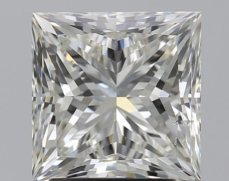 2.51ct Princess Natural Diamond (Colour G, Clarity VS2, EGL Certified)