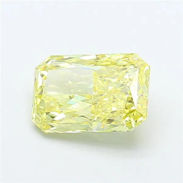 2.51ct Radiant Lab Grown Diamond (Colour Fancy Intense Yellow, Clarity VS1, IGI Certified)