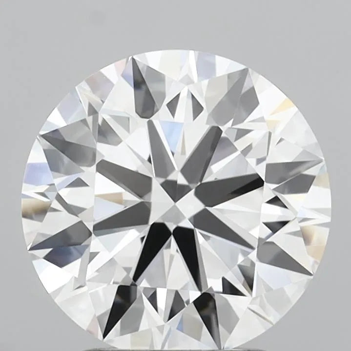 2.51ct Round Lab Grown Diamond (Colour D, Clarity FL, Cut ID, IGI Certified)