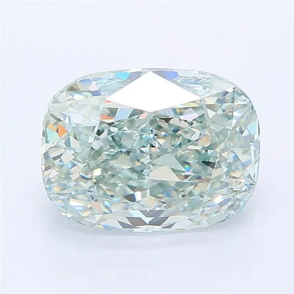 2.52ct Cushion modified Lab Grown Diamond (Colour Light Gray Green, Clarity VVS2, IGI Certified)