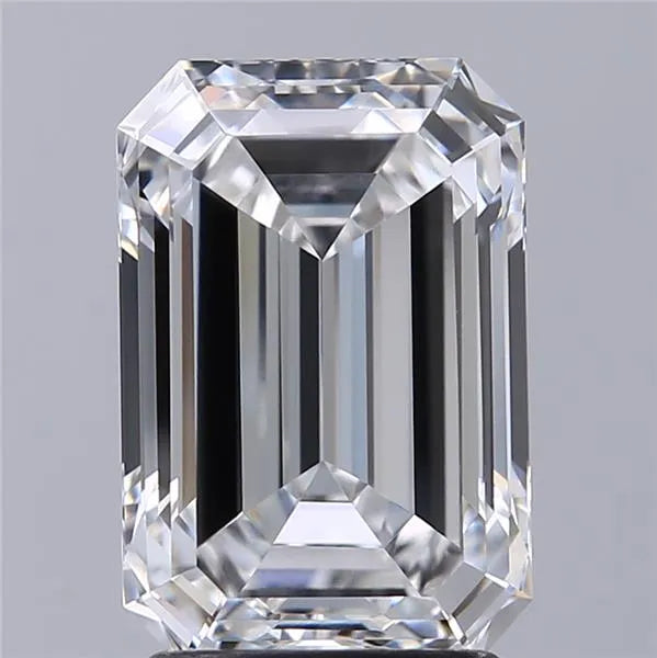 2.52ct Emerald Lab Grown Diamond (Colour E, Clarity VVS1, Cut EX, IGI Certified)