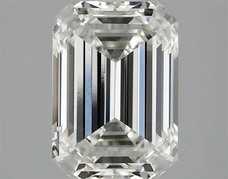 2.52ct Emerald Lab Grown Diamond (Colour G, Clarity VS1, IGI Certified)