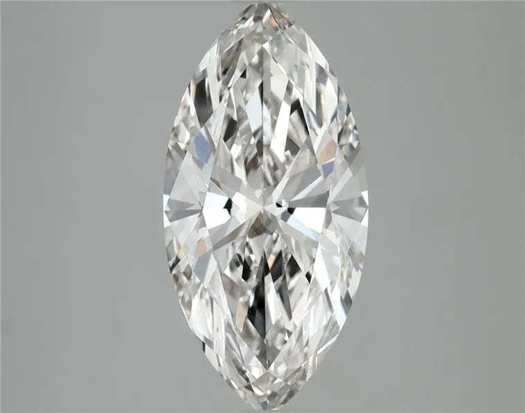 2.52ct Marquise Lab Grown Diamond (Colour G, Clarity VVS2, IGI Certified)