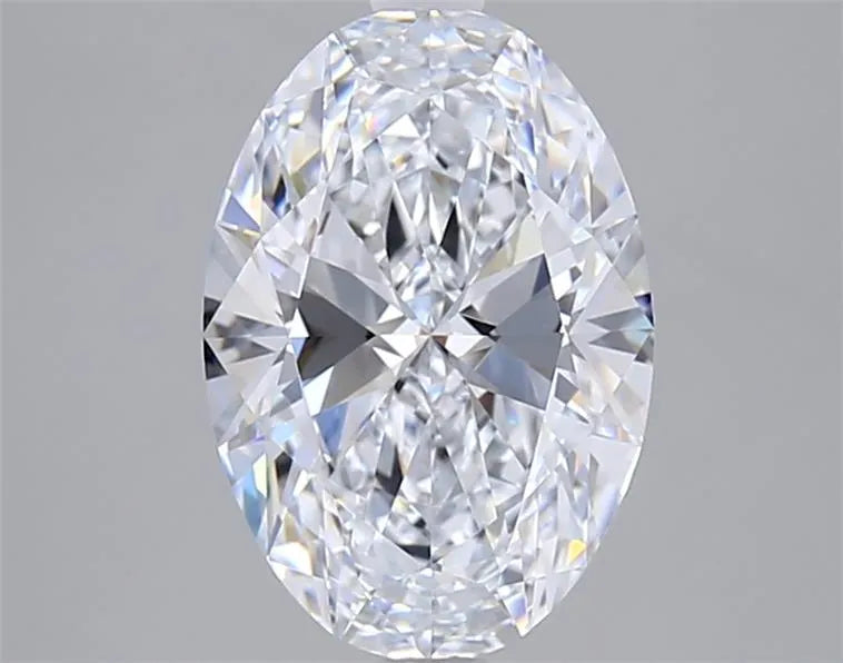 2.52ct Oval Lab Grown Diamond (Colour D, Clarity VVS1, IGI Certified)
