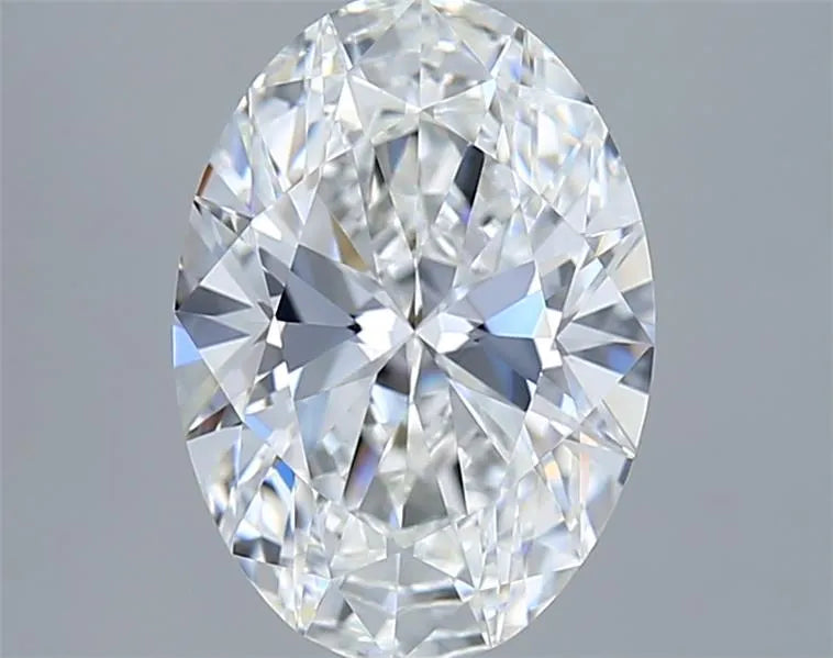 2.52ct Oval Lab Grown Diamond (Colour E, Clarity IF, IGI Certified)