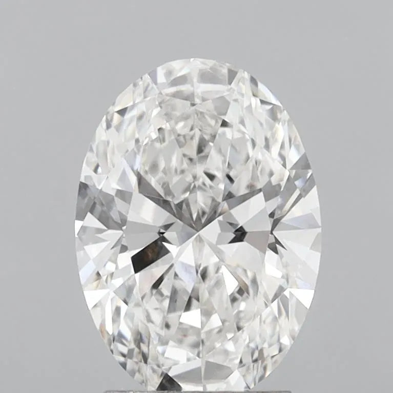 2.52ct Oval Lab Grown Diamond (Colour E, Clarity VVS2, IGI Certified)