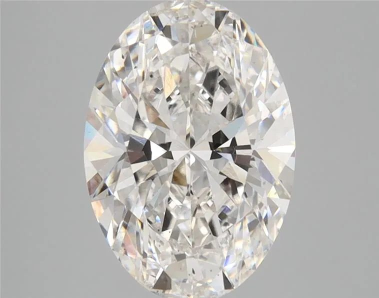 2.52ct Oval Lab Grown Diamond (Colour F, Clarity SI1, IGI Certified)