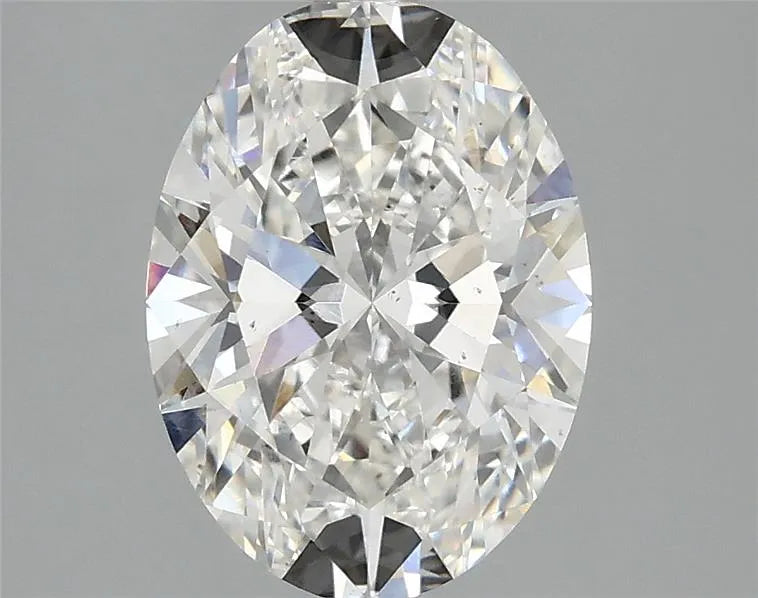 2.52ct Oval Lab Grown Diamond (Colour F, Clarity SI1, IGI Certified)