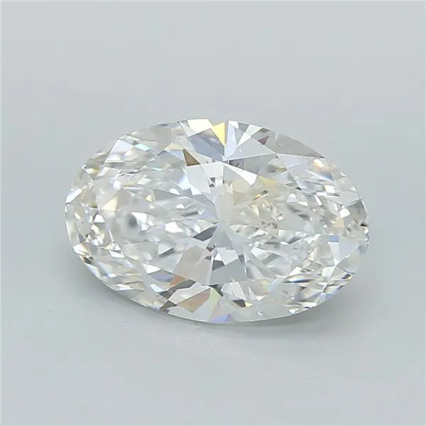 2.52ct Oval Lab Grown Diamond (Colour F, Clarity VS1, IGI Certified)