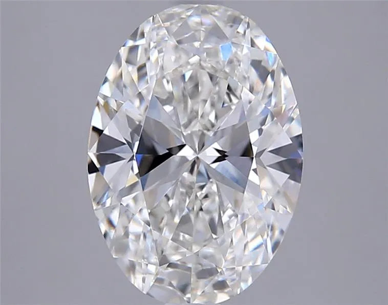 2.52ct Oval Lab Grown Diamond (Colour G, Clarity VVS2, IGI Certified)
