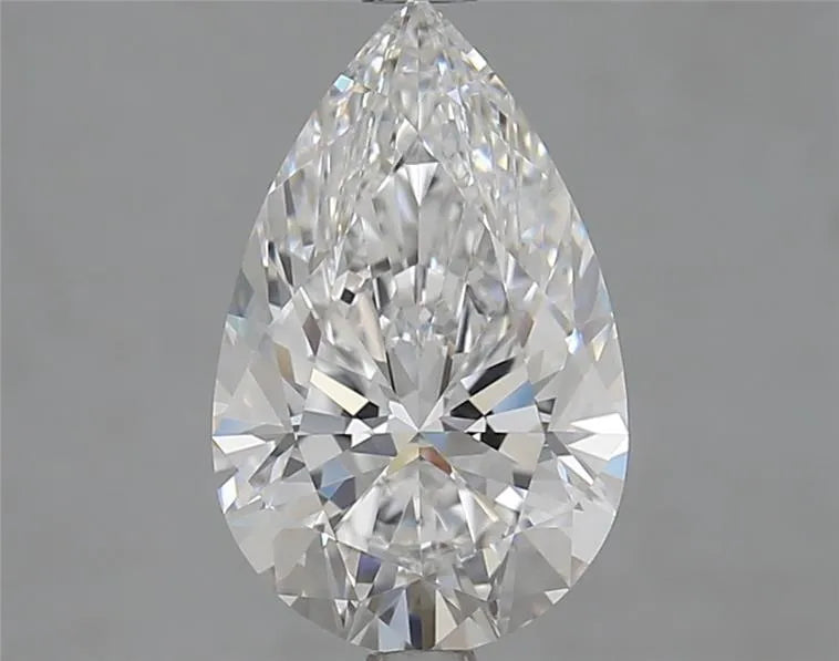 2.52ct Pear Lab Grown Diamond (Colour D, Clarity IF, Cut EX, GCAL Certified)