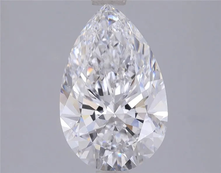 2.52ct Pear Lab Grown Diamond (Colour D, Clarity IF, IGI Certified)