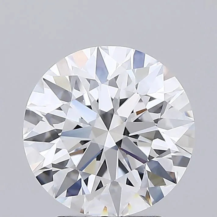 2.52ct Round Lab Grown Diamond (Colour D, Clarity FL, Cut ID, IGI Certified)