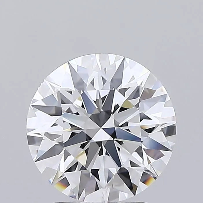 2.52ct Round Lab Grown Diamond (Colour E, Clarity IF, Cut ID, IGI Certified)
