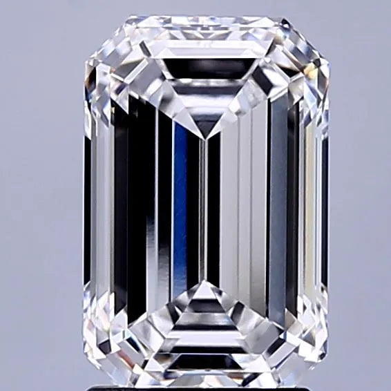 2.53ct Emerald Lab Grown Diamond (Colour D, Clarity IF, IGI Certified)