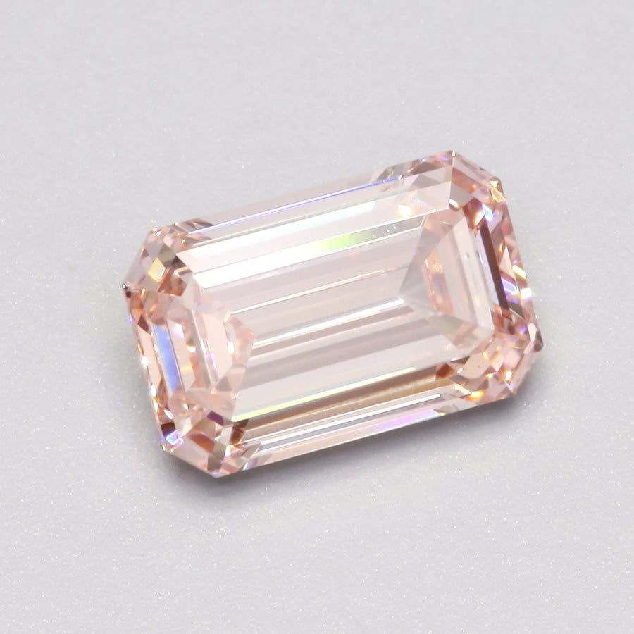 2.53ct Emerald Lab Grown Diamond (Colour Fancy Intense Pink, Clarity VVS2, IGI Certified)