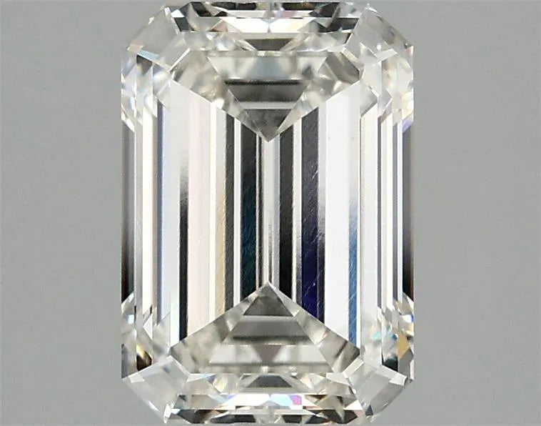 2.53ct Emerald Lab Grown Diamond (Colour G, Clarity VVS2, IGI Certified)