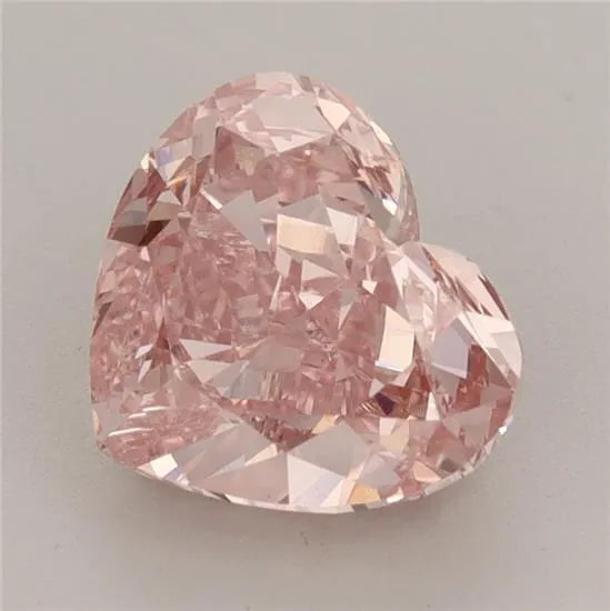 2.53ct Heart Lab Grown Diamond (Colour Fancy Intense Pink, Clarity VS1, IGI Certified)